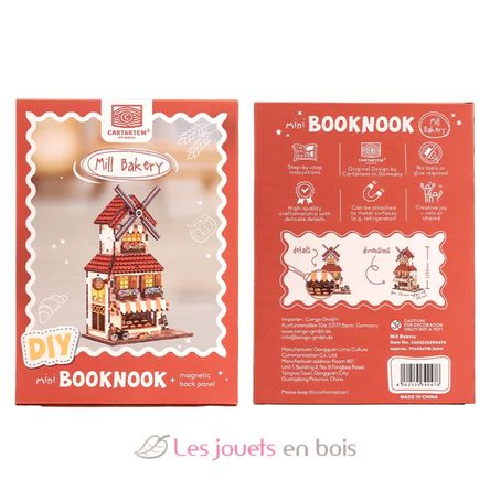 Mini Book Nook Panadería del molino CT104 Cartartem 4