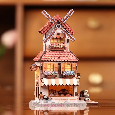 Mini Book Nook Panadería del molino CT104 Cartartem 2