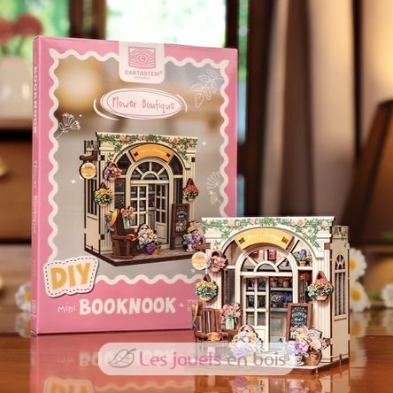Mini Book Nook Boutique de flores CT103 Cartartem 3