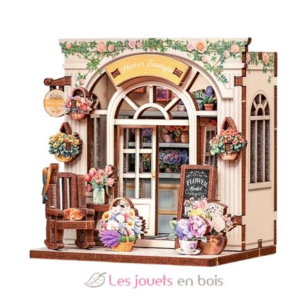 Mini Book Nook Boutique de flores CT103 Cartartem 1