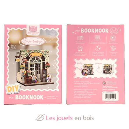 Mini Book Nook Boutique de flores CT103 Cartartem 4