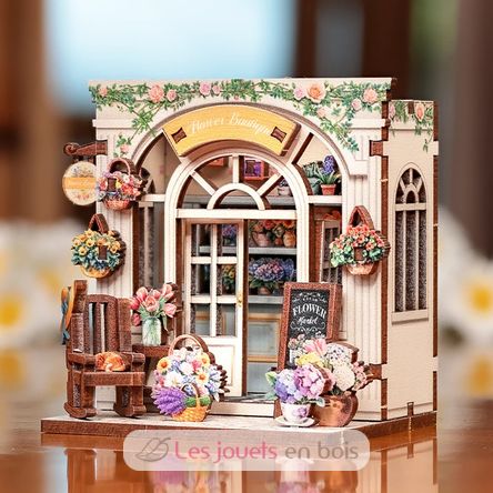 Mini Book Nook Boutique de flores CT103 Cartartem 2