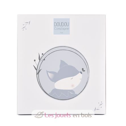 Peluche Timo el zorro con clip para chupete DC4692 Doudou et Compagnie 6