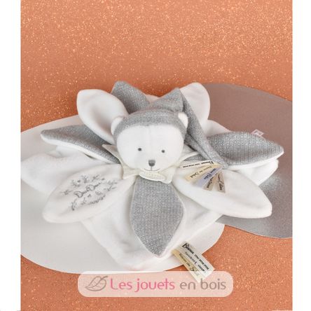 Peluche Oso gris 25 cm DC4337 Doudou et Compagnie 6