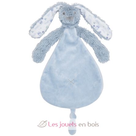 Peluche Conejo Richie azul con estampado 25 cm HH134572 Happy Horse 1