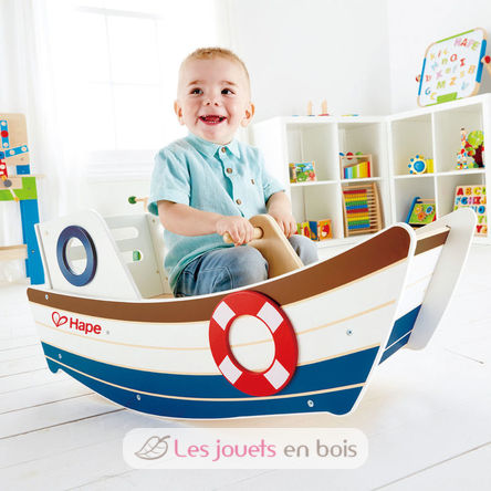 Barco balancín de madera HA-E0102 Hape Toys 5