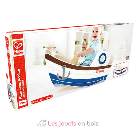 Barco balancín de madera HA-E0102 Hape Toys 7