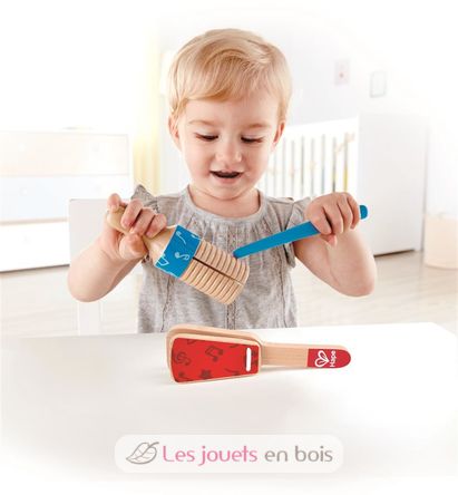 Dúo de percusiones E0605 Hape Toys 5