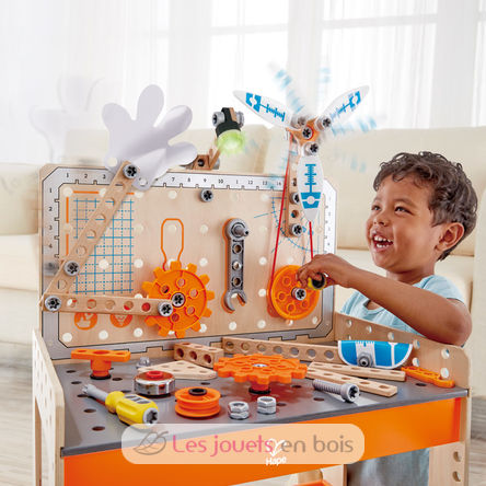 Banco de trabajo científico para niños HA-E3027 Hape Toys 2