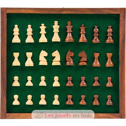 Juego de ajedrez con cajón 30 cm Rey 57 mm WJ-ESBM12S Wilson Jeux 4
