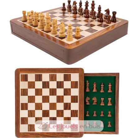 Juego de ajedrez con cajón 30 cm Rey 57 mm WJ-ESBM12S Wilson Jeux 1
