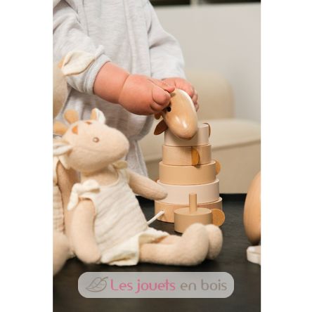 Léonie la jirafa apilable de madera EG511174 Egmont Toys 12
