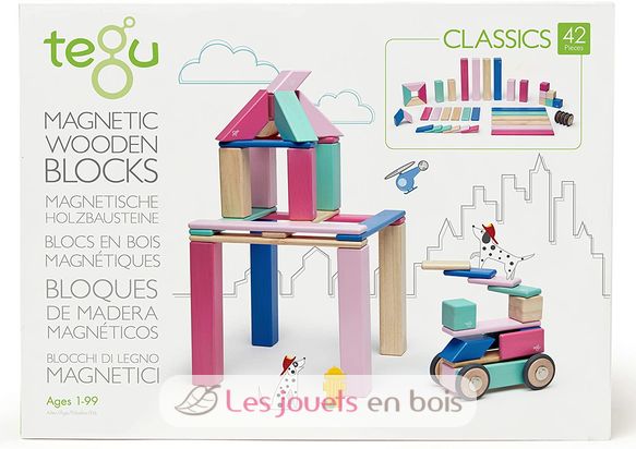 Juego de 42 piezas Blossom TG-42P-BSM-607T Tegu 2