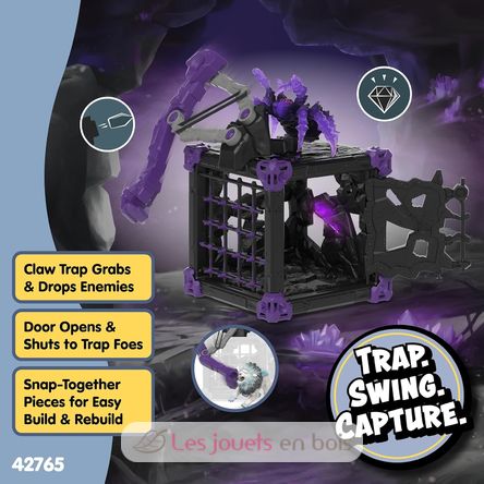 Figura de araña oscura de BattleCave SC-42765 Schleich 5
