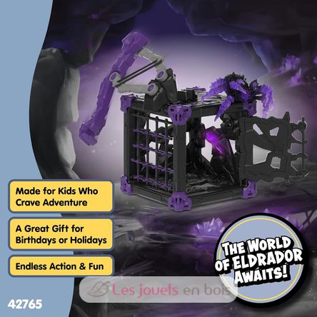 Figura de araña oscura de BattleCave SC-42765 Schleich 7
