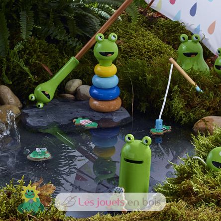 Juguete apilable Babeth la rana V8085S Vilac 3