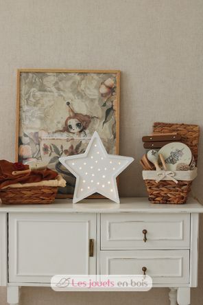 Lámpara de luz nocturna White Star LL019-001 Little Lights 10