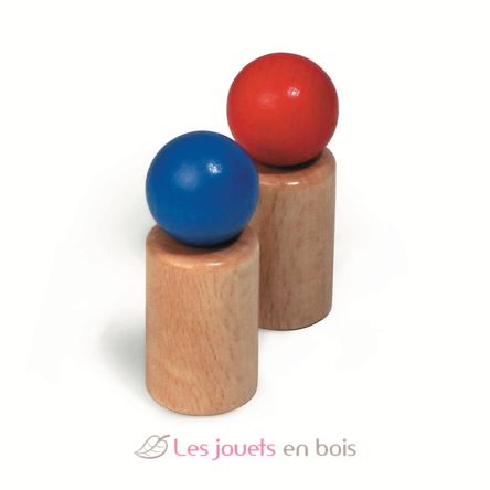 Par de figuras de madera FA-2015 Fagus 1