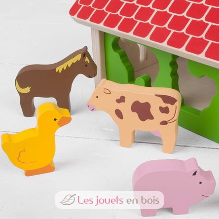 Granja de animales BJ-BB108 Bigjigs Toys 6