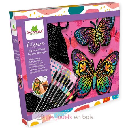 Rotuladores metálicos Mariposas SYCREA066 Sycomore 1