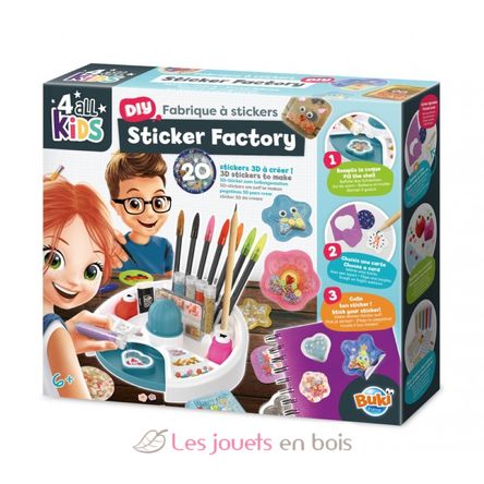 Fábrica de pegatinas BUK-FK011 Buki France 1