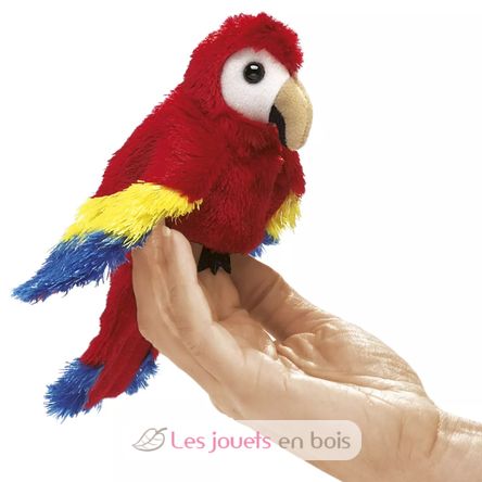 Marioneta de dedo Loro FO-2723 Folkmanis 1