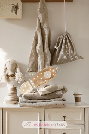 Nightlight Rocket gris claro LL032-000-500 Little Lights 9
