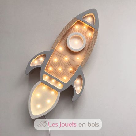 Nightlight Rocket gris claro LL032-000-500 Little Lights 3