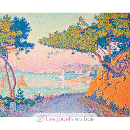 Golfo de Juan de Signac A1372-350 Puzzle Michèle Wilson 4