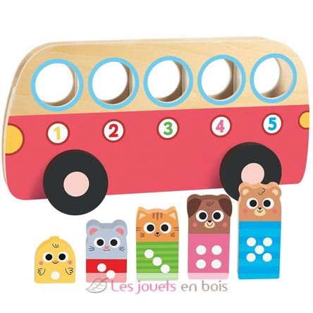 Autobús para aprender a contar del 1 al 5 GO1110100757 Goula 2