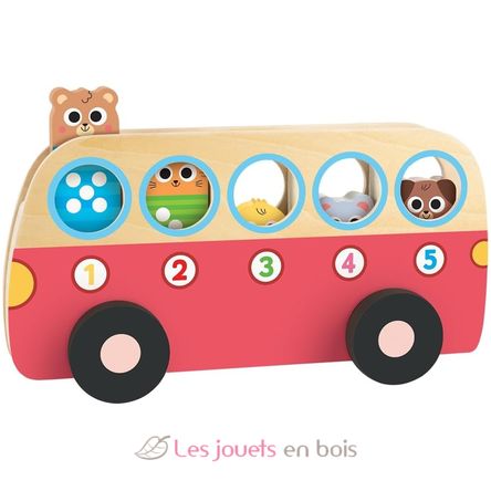 Autobús para aprender a contar del 1 al 5 GO1110100757 Goula 3