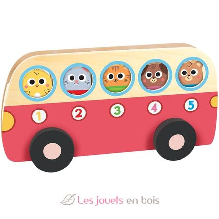 Autobús para aprender a contar del 1 al 5 GO1110100757 Goula 4