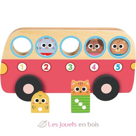 Autobús para aprender a contar del 1 al 5 GO1110100757 Goula 5