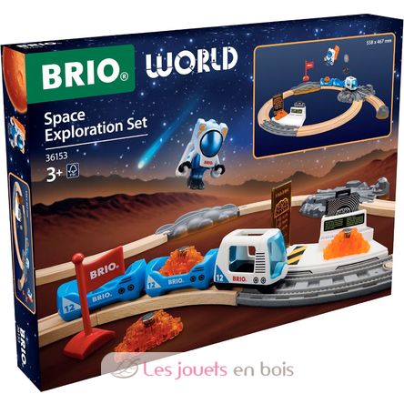 Circuito de tren Exploración Espacial BR36153 Brio 4