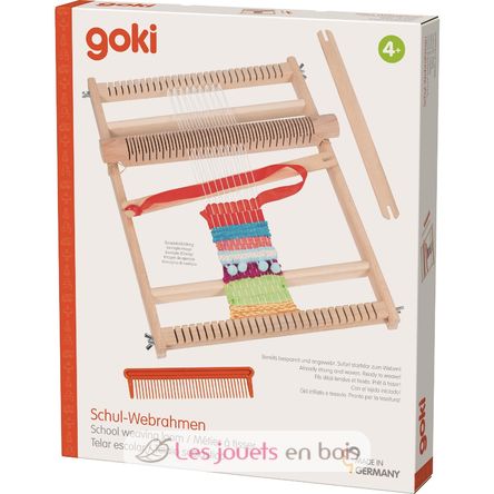 Telar escolar de madera GK58288 Goki 3