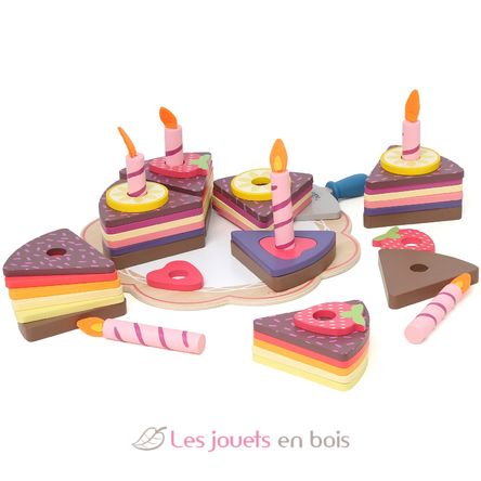 Gran pastel de cumpleaños V8179 Vilac 5