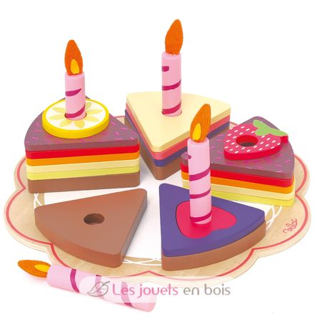 Gran pastel de cumpleaños V8179 Vilac 6