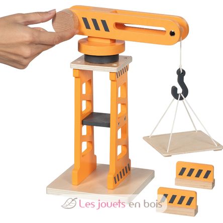 Grúa giratoria de madera GK55824 Goki 5