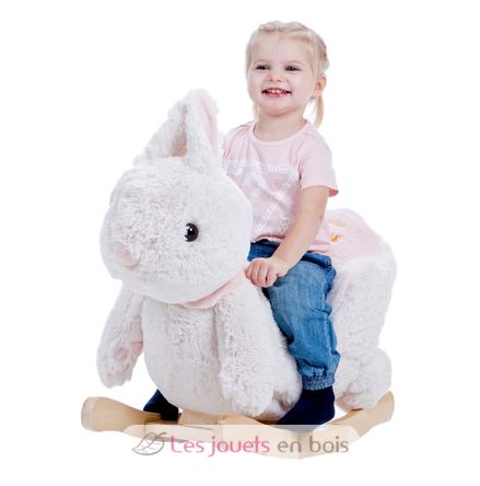 Conejo mecedora blanco GT67016 Gerardo’s Toys 2