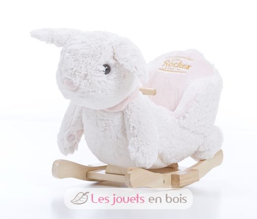 Conejo mecedora blanco GT67016 Gerardo’s Toys 1