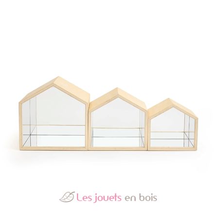 Casitas encajables con espejo G300650 Guidecraft 3