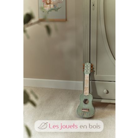 Guitarra de madera verde Safari Friends LD7470 Little Dutch 7