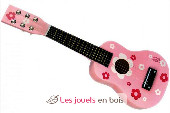 Guitarra de madera con flores para niños V8305 Vilac 1