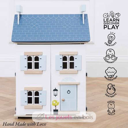 Casa de muñecas de madera Sky House TV-H127 Le Toy Van 5