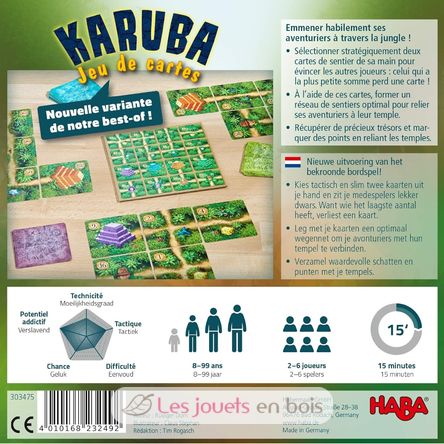 Karuba - Juego de cartas HA303475 Haba 5