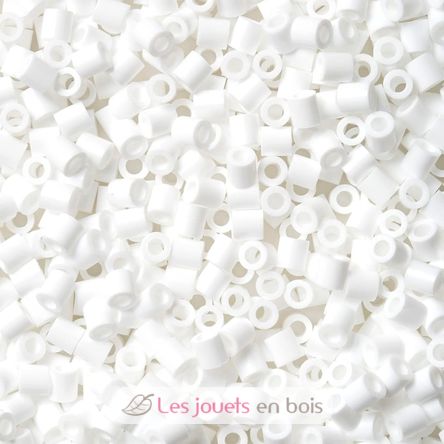 Bolsa de 1000 cuentas de plástico Midi blanco HAMA-207-01 Hama 2