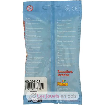 Bolsa de 1000 cuentas de plástico Midi crema HAMA-207-02 Hama 4