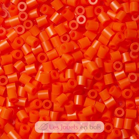 Bolsa de 1000 cuentas de plástico Midi naranja HAMA-207-04 Hama 2