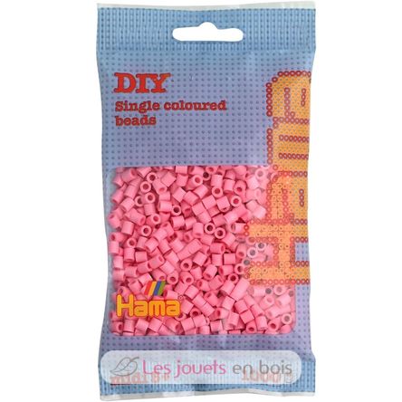 Bolsa de 1000 cuentas de plástico Midi Rosado HAMA-207-06 Hama 1