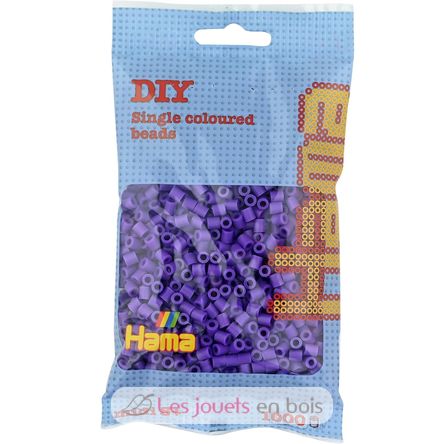 Bolsa de 1000 cuentas de plástico Midi Púrpura HAMA-207-07 Hama 1